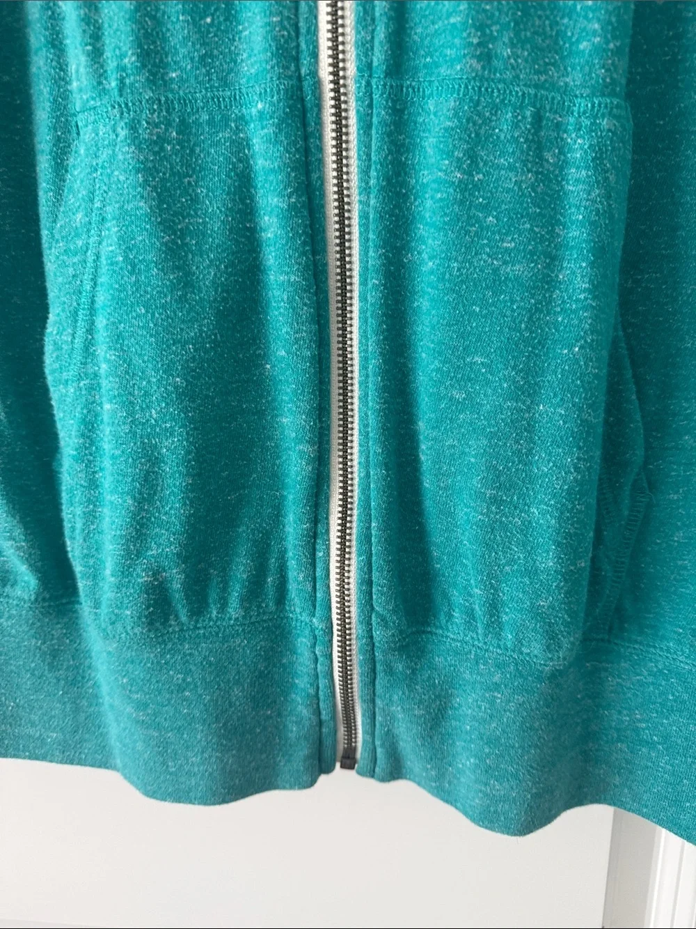 Nike Teal Zip Hoodie lightweight XL